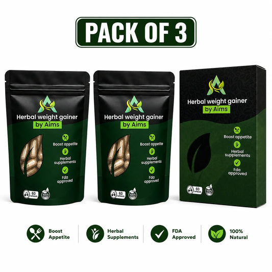 Weight Gainer (Pack of 3) | 100% Natural Herbal Supplement